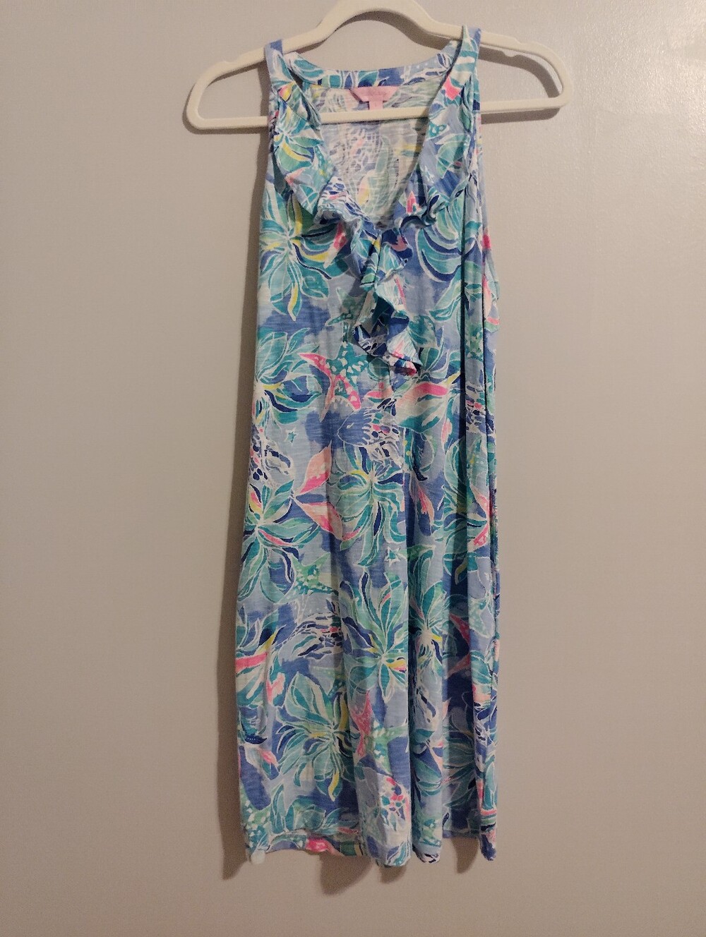 Lilly Pulitzer Shay Dress Bennet Blue Celestial Seas
